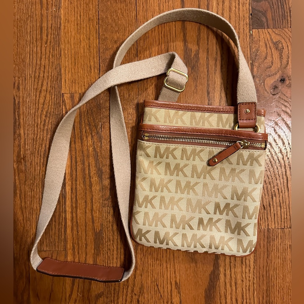 Michael Kors gently used crossbody satchel